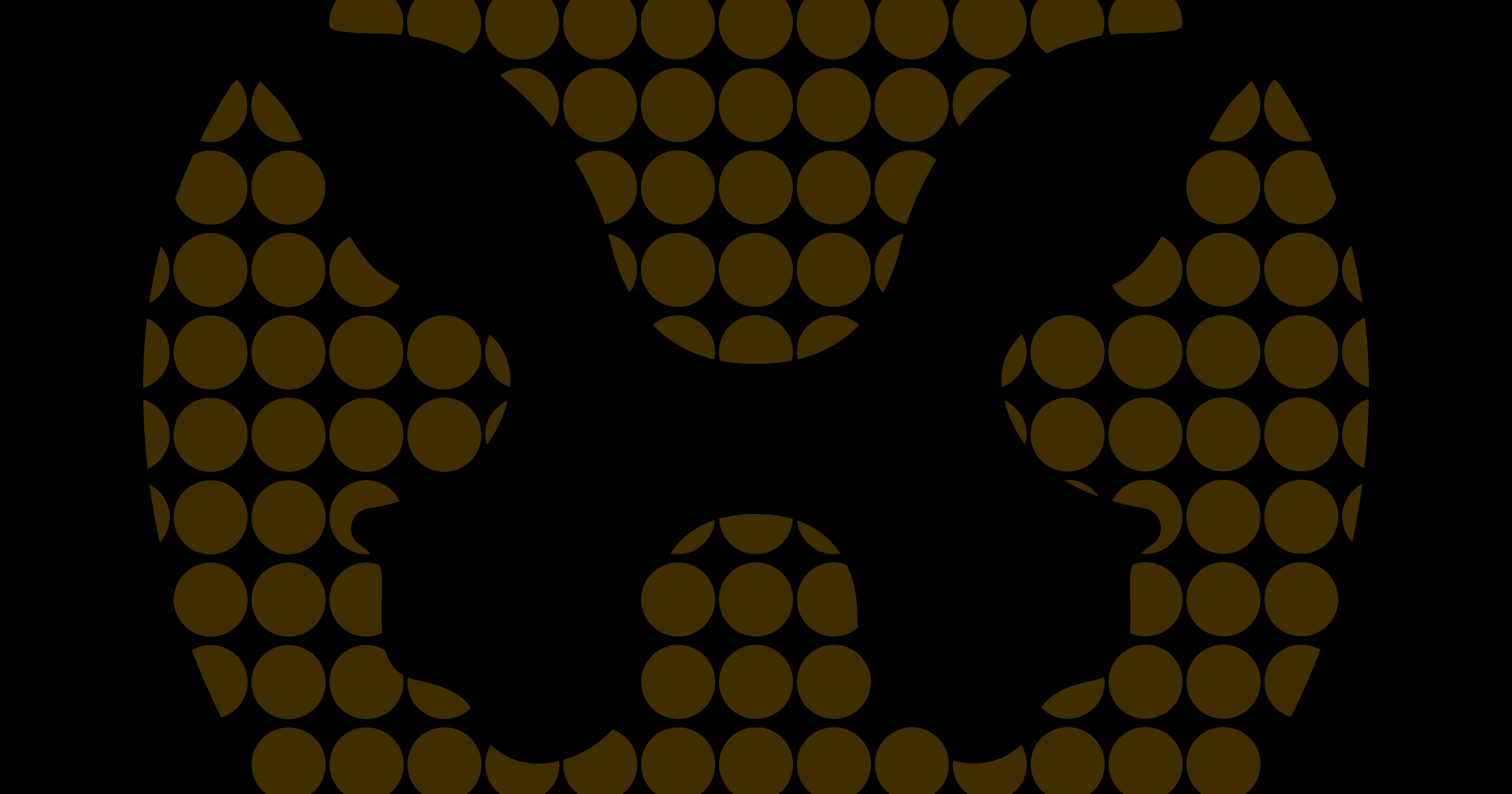 Graphic of muted yellow texture around outline of Praxis logo